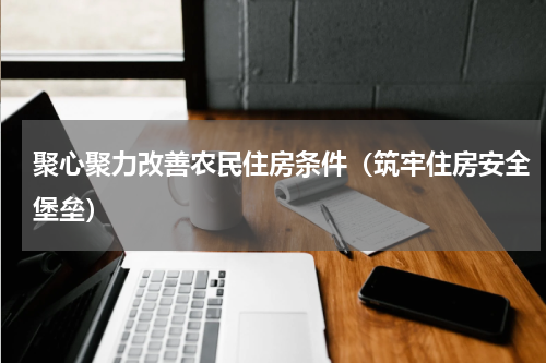 聚心聚力改善农民住房条件（筑牢住房安全堡垒）