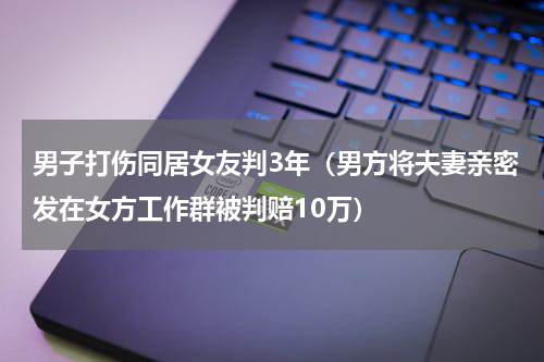 男子打伤同居女友判3年（男方将夫妻亲密发在女方工作群被判赔10万）