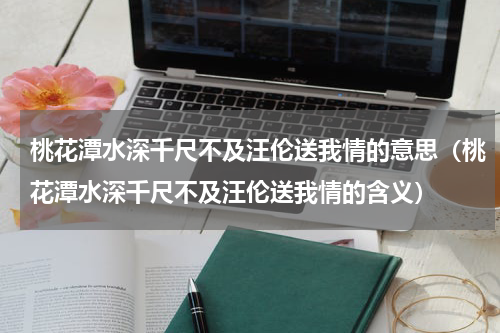 桃花潭水深千尺不及汪伦送我情的意思（桃花潭水深千尺不及汪伦送我情的含义）