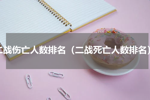 二战伤亡人数排名（二战死亡人数排名）