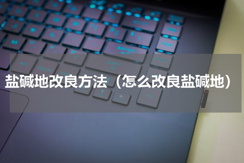 盐碱地改良方法（怎么改良盐碱地）