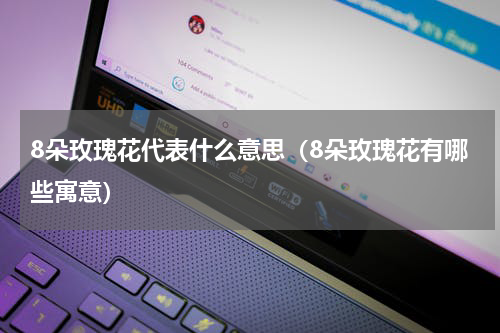 8朵玫瑰花代表什么意思（8朵玫瑰花有哪些寓意）