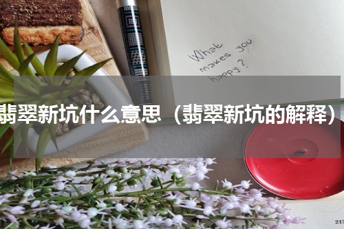 翡翠新坑什么意思（翡翠新坑的解释）