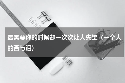 最需要你的时候却一次次让人失望（一个人的苦与泪）