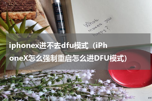 iphonex进不去dfu模式（iPhoneX怎么强制重启怎么进DFU模式）