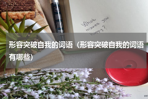 形容突破自我的词语（形容突破自我的词语有哪些）