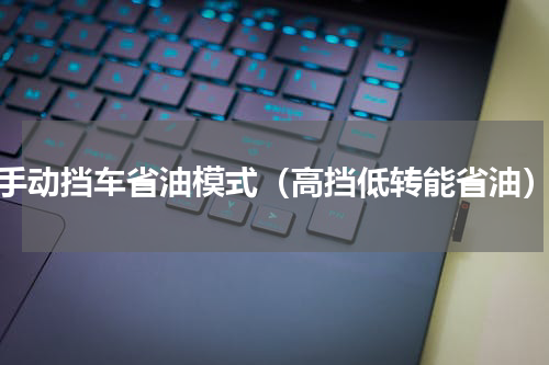 手动挡车省油模式（高挡低转能省油）