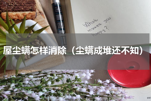 屋尘螨怎样消除（尘螨成堆还不知）