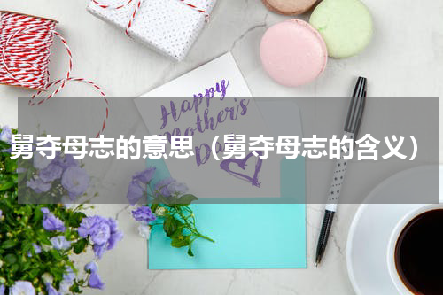 舅夺母志的意思（舅夺母志的含义）