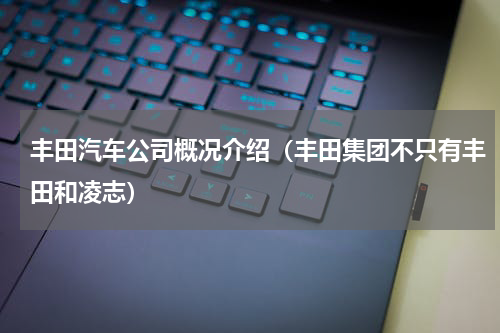 丰田汽车公司概况介绍（丰田集团不只有丰田和凌志）
