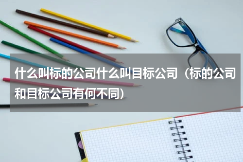 什么叫标的公司什么叫目标公司（标的公司和目标公司有何不同）