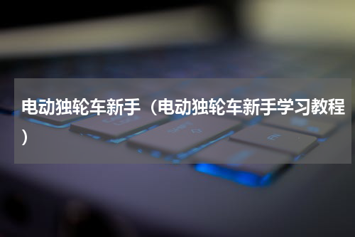 电动独轮车新手（电动独轮车新手学习教程）
