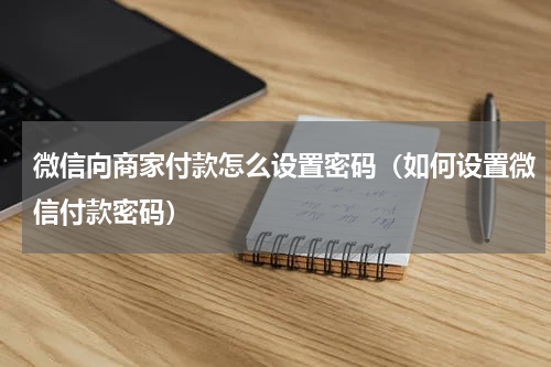 微信向商家付款怎么设置密码（如何设置微信付款密码）