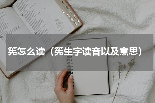 筅怎么读（筅生字读音以及意思）