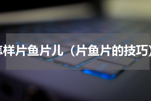 怎样片鱼片儿（片鱼片的技巧）
