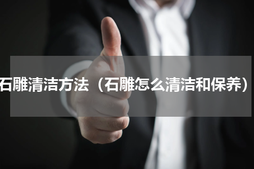 石雕清洁方法（石雕怎么清洁和保养）