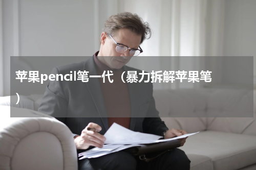 苹果pencil笔一代（暴力拆解苹果笔）