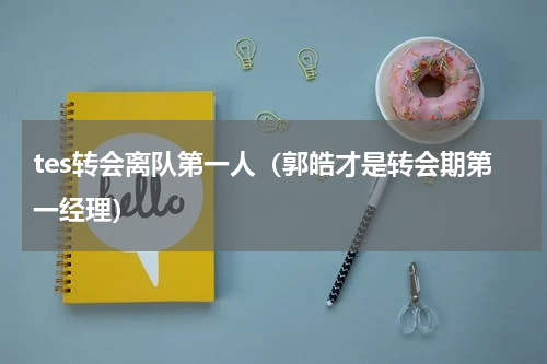 tes转会离队第一人（郭皓才是转会期第一经理）