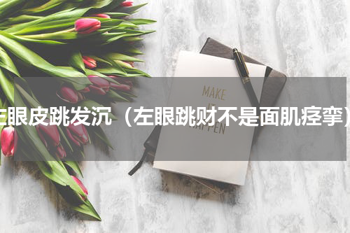 左眼皮跳发沉（左眼跳财不是面肌痉挛）