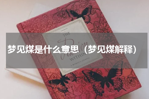 梦见煤是什么意思（梦见煤解释）