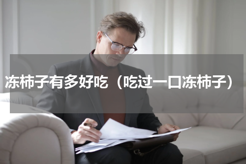 冻柿子有多好吃（吃过一口冻柿子）