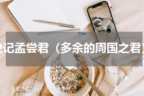 史记孟尝君（多余的周国之君）