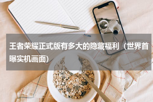王者荣耀正式版有多大的隐藏福利（世界首曝实机画面）