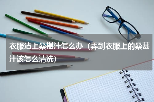 衣服沾上桑椹汁怎么办（弄到衣服上的桑葚汁该怎么清洗）