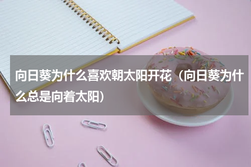向日葵为什么喜欢朝太阳开花（向日葵为什么总是向着太阳）