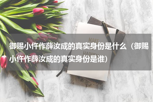 御赐小仵作薛汝成的真实身份是什么（御赐小仵作薛汝成的真实身份是谁）