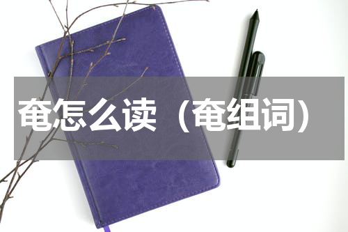 奄怎么读（奄组词）