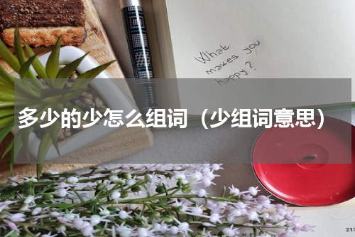 多少的少怎么组词（少组词意思）