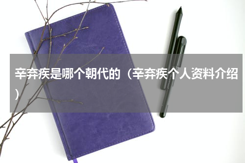辛弃疾是哪个朝代的（辛弃疾个人资料介绍）