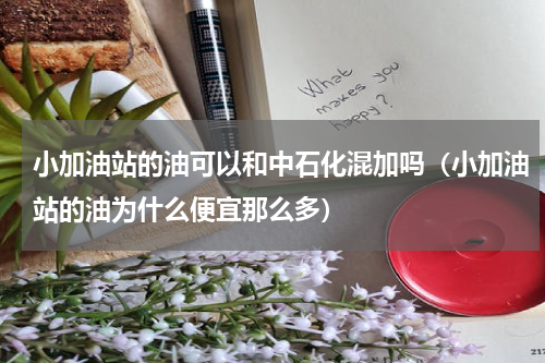 小加油站的油可以和中石化混加吗（小加油站的油为什么便宜那么多）