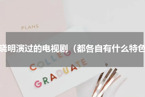 黄晓明演过的电视剧（都各自有什么特色）