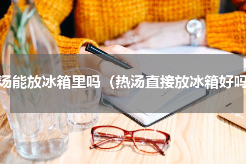 热汤能放冰箱里吗（热汤直接放冰箱好吗）