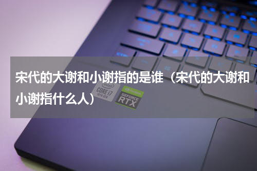 宋代的大谢和小谢指的是谁（宋代的大谢和小谢指什么人）