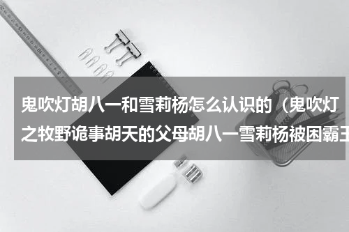 鬼吹灯胡八一和雪莉杨怎么认识的（鬼吹灯之牧野诡事胡天的父母胡八一雪莉杨被困霸王冢二十年吗）