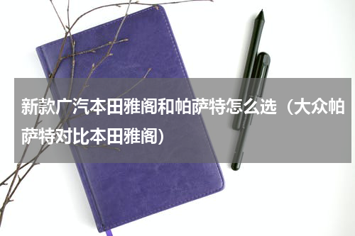 新款广汽本田雅阁和帕萨特怎么选（大众帕萨特对比本田雅阁）