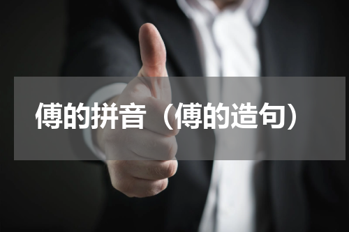 傅的拼音（傅的造句）