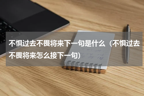 不惧过去不畏将来下一句是什么（不惧过去不畏将来怎么接下一句）