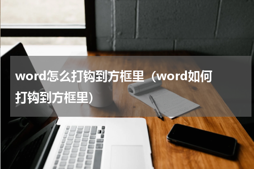 word怎么打钩到方框里（word如何打钩到方框里）