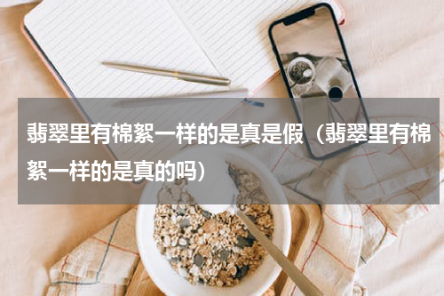翡翠里有棉絮一样的是真是假（翡翠里有棉絮一样的是真的吗）
