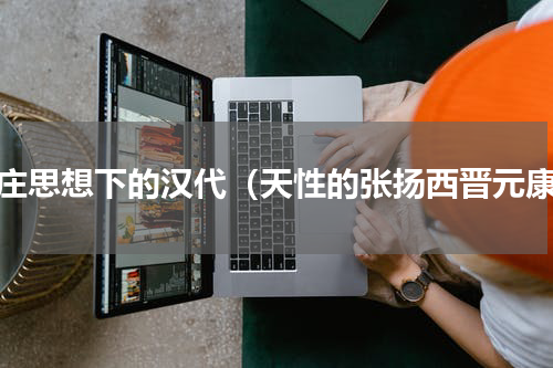 老庄思想下的汉代（天性的张扬西晋元康）