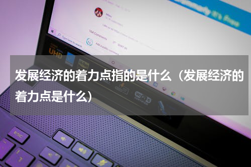 发展经济的着力点指的是什么（发展经济的着力点是什么）