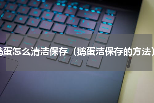 鹅蛋怎么清洁保存（鹅蛋洁保存的方法）