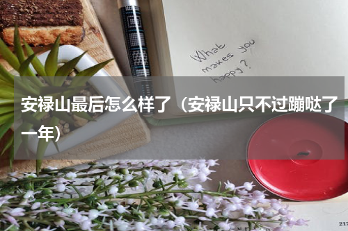 安禄山最后怎么样了（安禄山只不过蹦哒了一年）