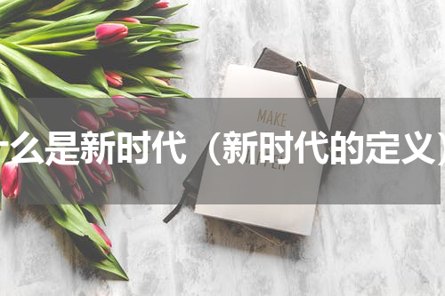 什么是新时代（新时代的定义）