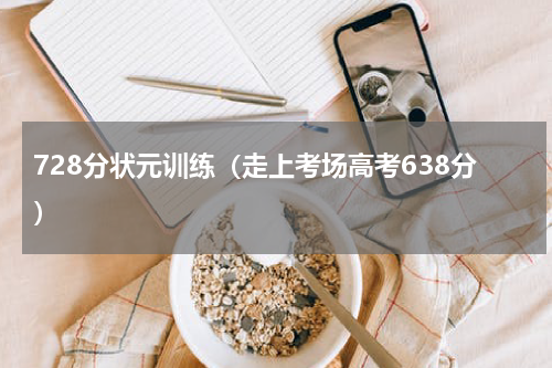 728分状元训练（走上考场高考638分）