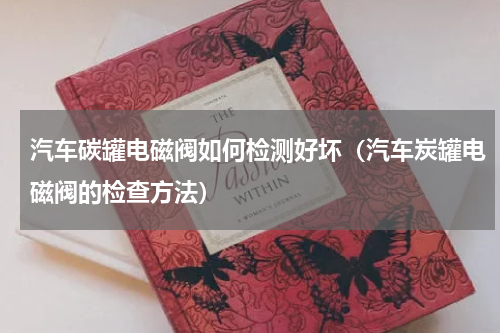 汽车碳罐电磁阀如何检测好坏（汽车炭罐电磁阀的检查方法）